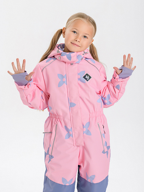 МД-7610/3 Комбинезон зимний для девочки