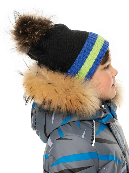 ШД-Sk22/1 шапка зимняя для мальчика