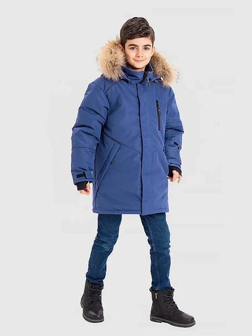 МД-744/2 Парка для мальчика МЕЛАНЖ