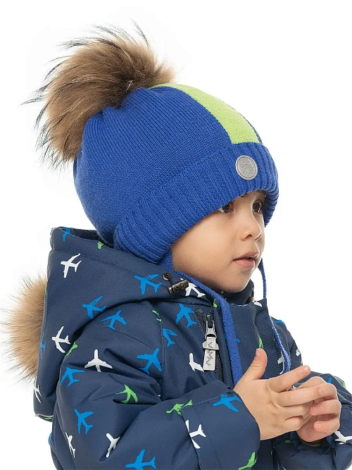 ШД-Sk18/2 Шапка зимняя для мальчика