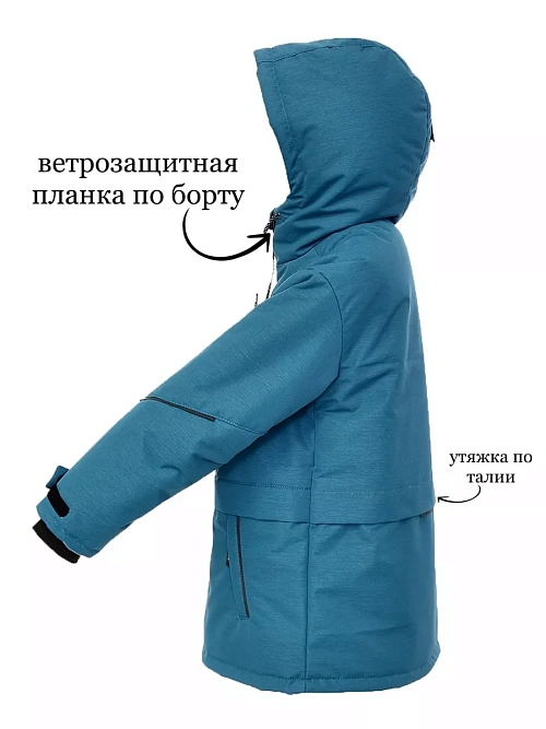 МД-782/5 Парка для мальчика МЕЛАНЖ