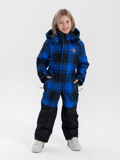 МД-7600/3 Комбинезон для мальчика КЛЕТКА
