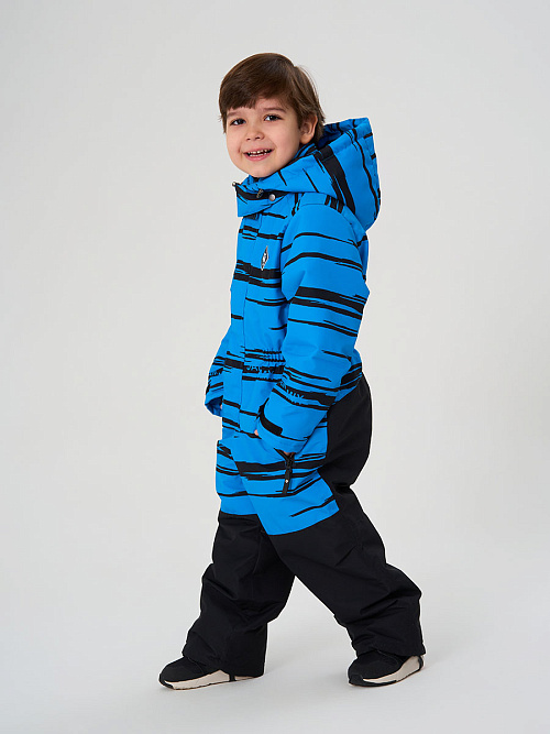 МД-818/4 Комбинезон зимний для мальчика ПОЛОСА