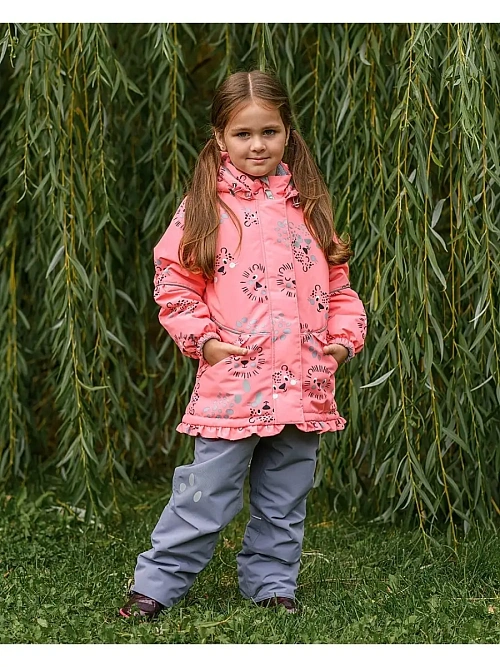 КД-666/2 Куртка для девочки САФАРИ