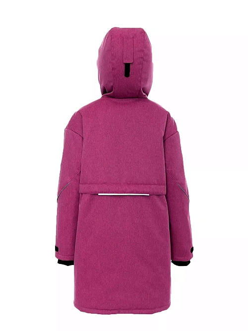 МД-785/4 Парка для девочки МЕЛАНЖ