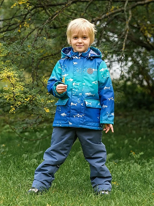 КД- 671/2 Куртка для мальчика АКУЛЫ СВ