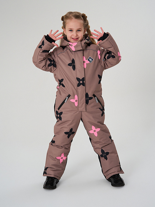 МД-6915/3 Комбинезон зимний для девочки CHIC