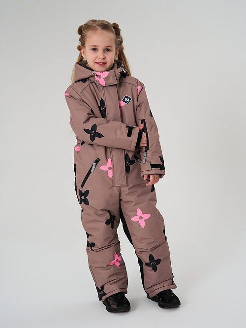 МД-6915/3 Комбинезон зимний для девочки CHIC