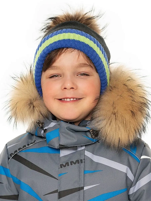 ШД-Sk22/1 шапка зимняя для мальчика