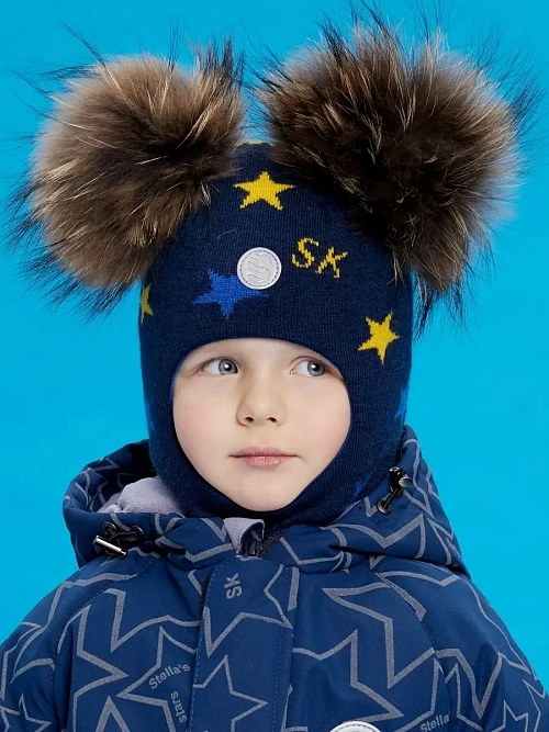 ШД-6540/4 Шапка-шлем для мальчика