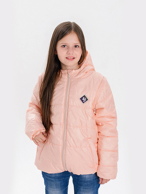 МД-809/1 Куртка/жилет 2в1 для девочки