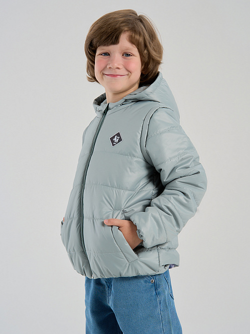 МД-8090/3 Куртка/жилет 2в1 для мальчика