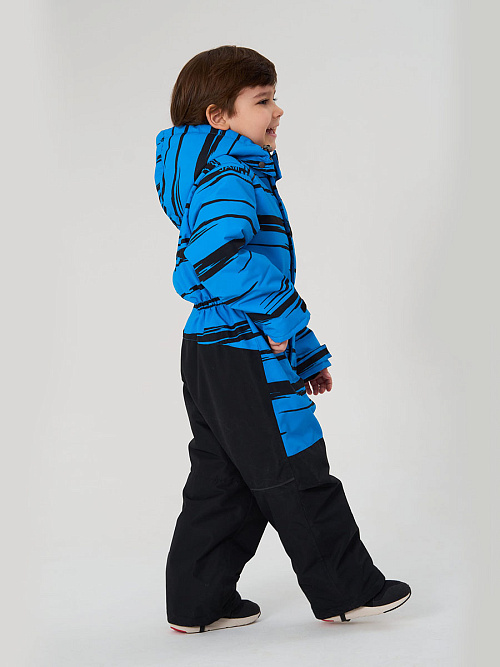 МД-818/4 Комбинезон зимний для мальчика ПОЛОСА