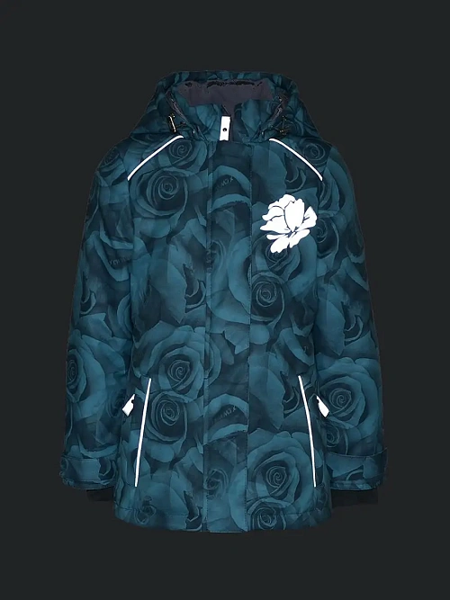 КД-686/5 куртка для девочки РОЗЫ