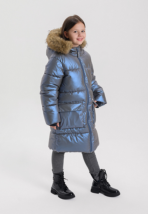 МД-7451/5 Пуховик для девочки 