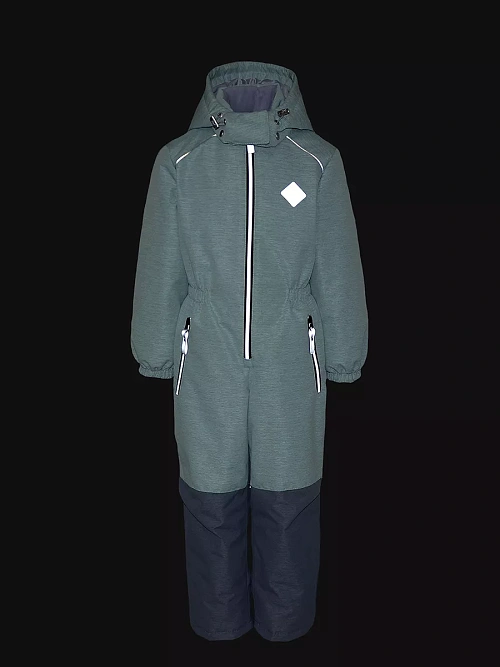 МД-756/1 Комбинезон для девочки МЕЛАНЖ