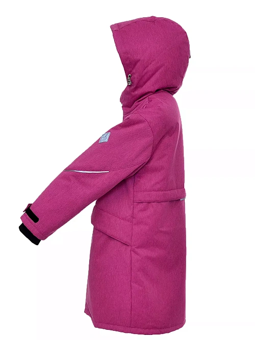 МД-785/4 Парка для девочки МЕЛАНЖ