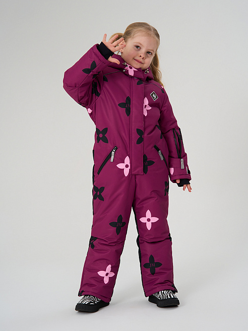 МД-6915/2 Комбинезон зимний для девочки CHIC