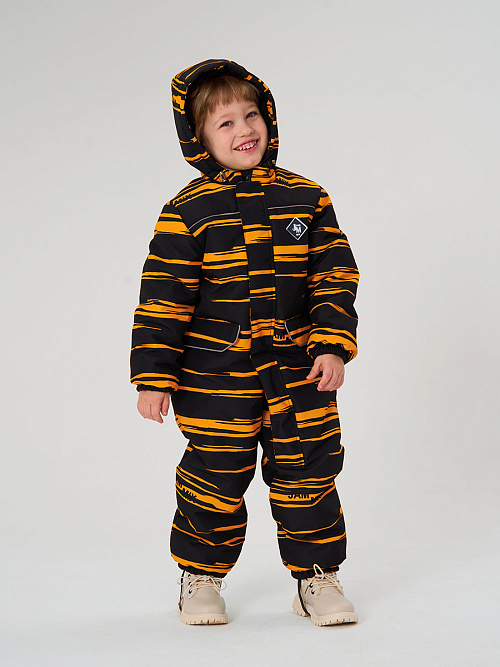 МД-7260/2 Комбинезон зимний для мальчика ПОЛОСА