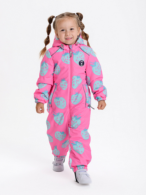 МД-7550/1 Комбинезон для девочки ЯГОДКА