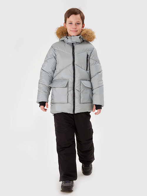 МД-7461/10 Пуховик для мальчика
