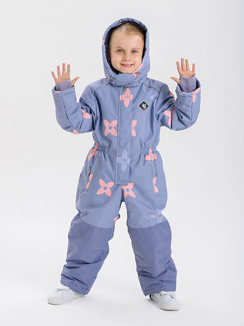 МД-7610/2 Комбинезон зимний для девочки