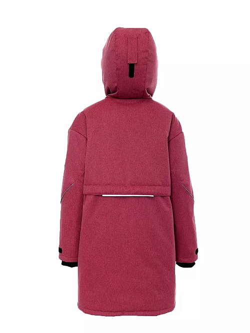 МД-785/5 Парка для девочки МЕЛАНЖ