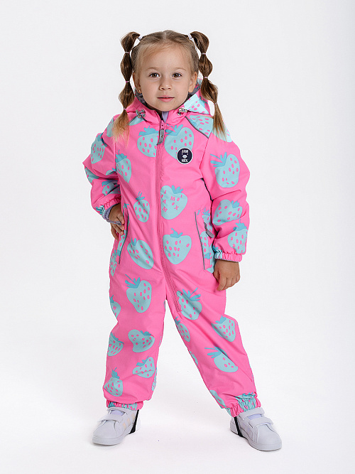 МД-7550/1 Комбинезон для девочки ЯГОДКА