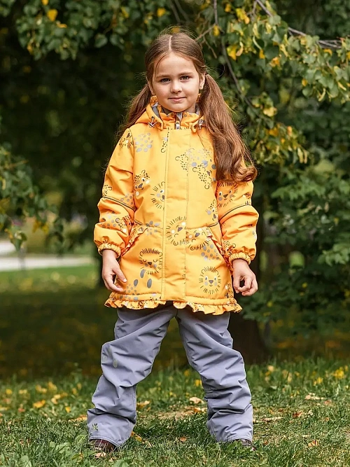 КД- 666/1 Куртка для девочки САФАРИ