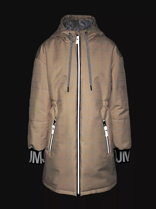 МД-783/2 Парка для девочки СВ КЛЕТКА