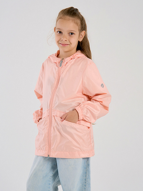 МД-815/1 Ветровка дождевик для девочки 