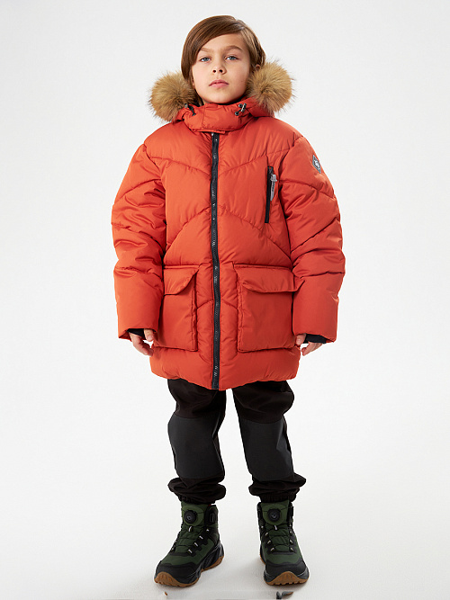 МД-7461/7 Пуховик для мальчика