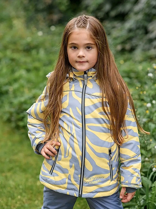 КД-670/3 Куртка для девочки АФРИКА