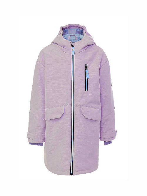 МД-785/2 Парка для девочки МЕЛАНЖ