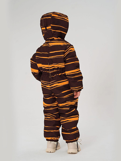 МД-7260/2 Комбинезон зимний для мальчика ПОЛОСА