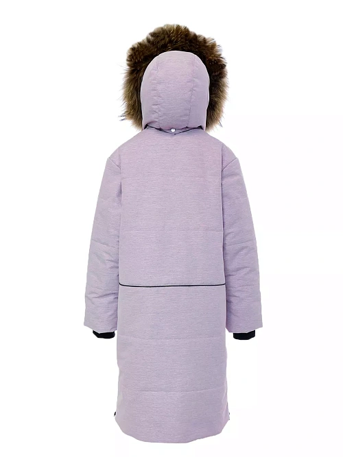 МД-743/1 Парка для девочки МЕЛАНЖ