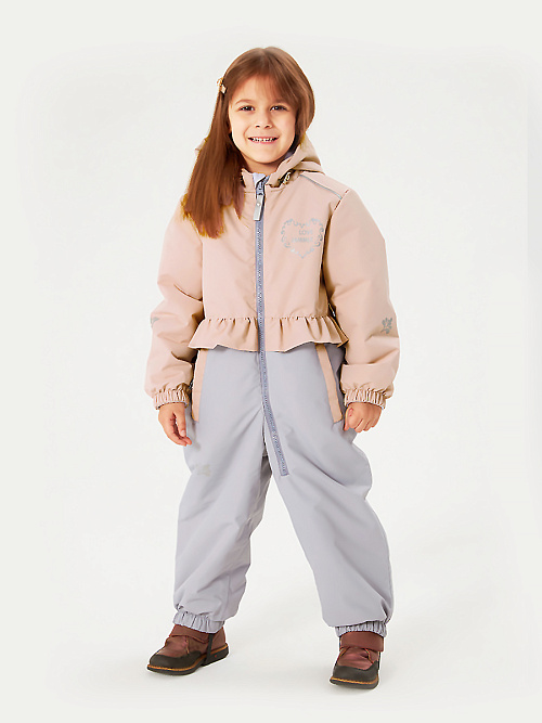 МД-825/2 демисезонный комбинезон для девочки