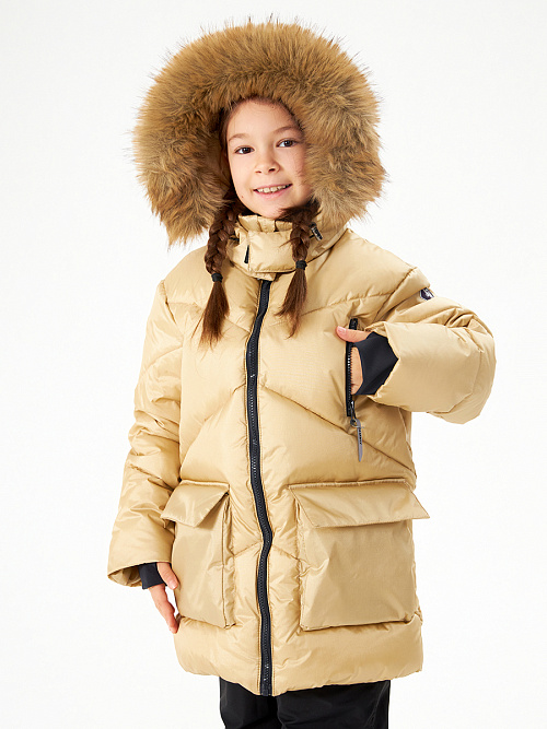 МД-7461/13 Пуховик для девочки