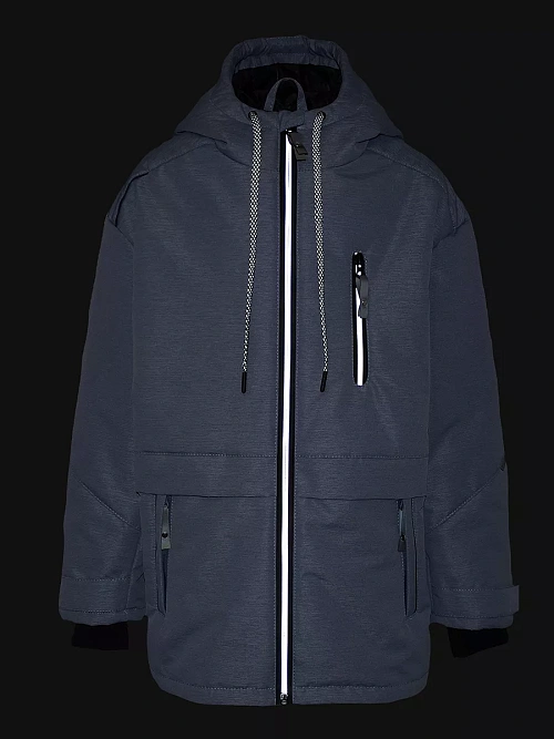 МД-782/6 Парка для мальчика МЕЛАНЖ