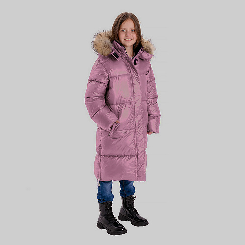 МД-7450/3 Пуховик для девочки 