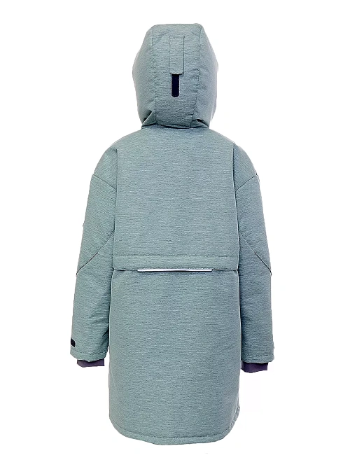 МД-785/1 Парка для девочки МЕЛАНЖ