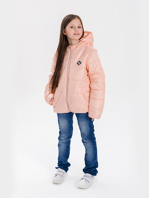 МД-809/1 Куртка/жилет 2в1 для девочки
