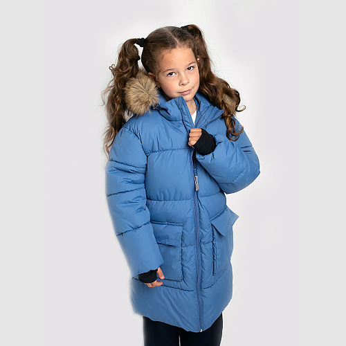 МД-7451/6 Пуховик для девочки 