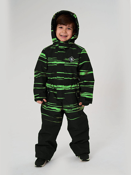 МД-818/3 Комбинезон зимний для мальчика ПОЛОСА