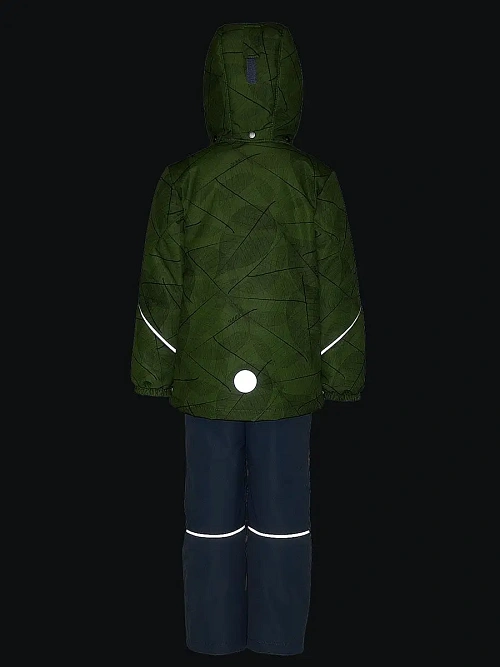 КД-717/4 Куртка для мальчика ЛИСТЬЯ