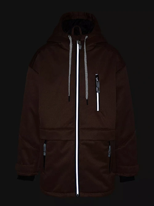 МД-782/3 Парка для мальчика МЕЛАНЖ