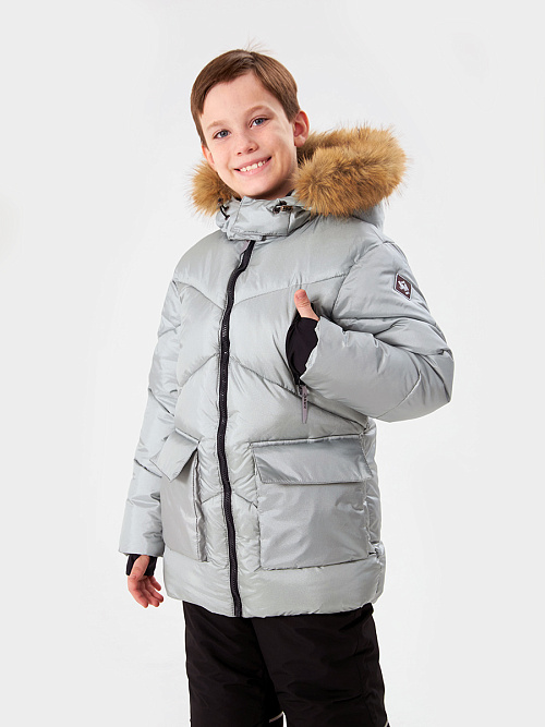 МД-7461/10 Пуховик для мальчика
