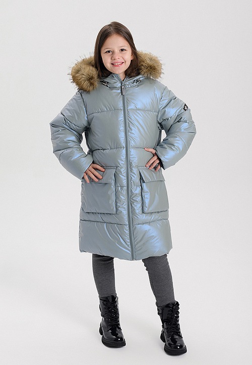 МД-7451/2 Пуховик для девочки 