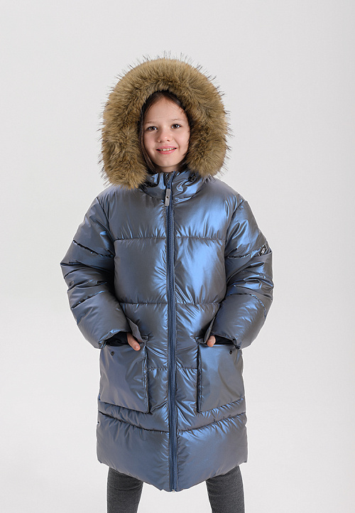 МД-7451/5 Пуховик для девочки 