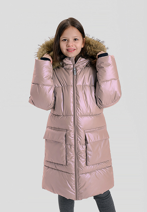 МД-7451/4 Пуховик для девочки 